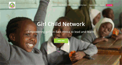 Desktop Screenshot of girlchildnetwork.org